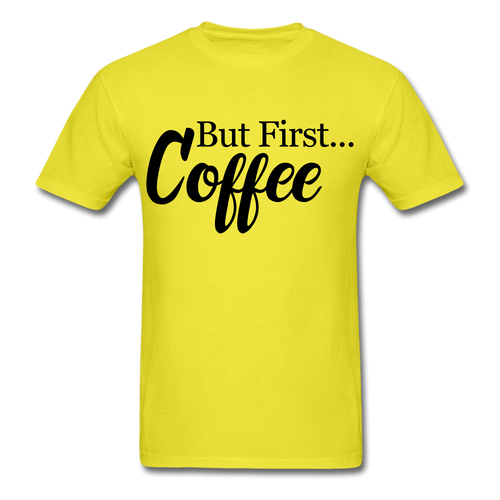 Men's T-Shirt - yellow