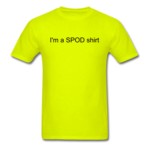 Men's T-Shirt - safety green