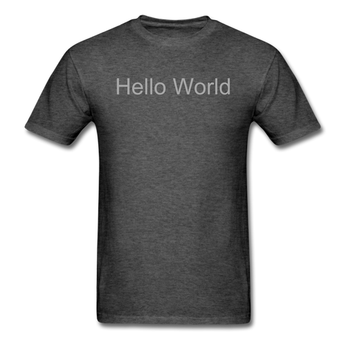 Men's T-Shirt - heather black