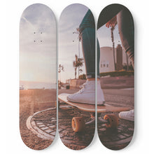 Load image into Gallery viewer, Downhill - Skateboard Wallart