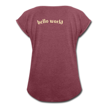 Load image into Gallery viewer, XmasTshirt - heather burgundy