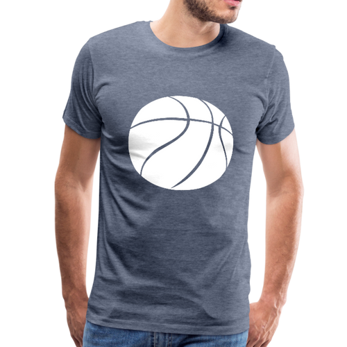 Basket Ball - heather blue