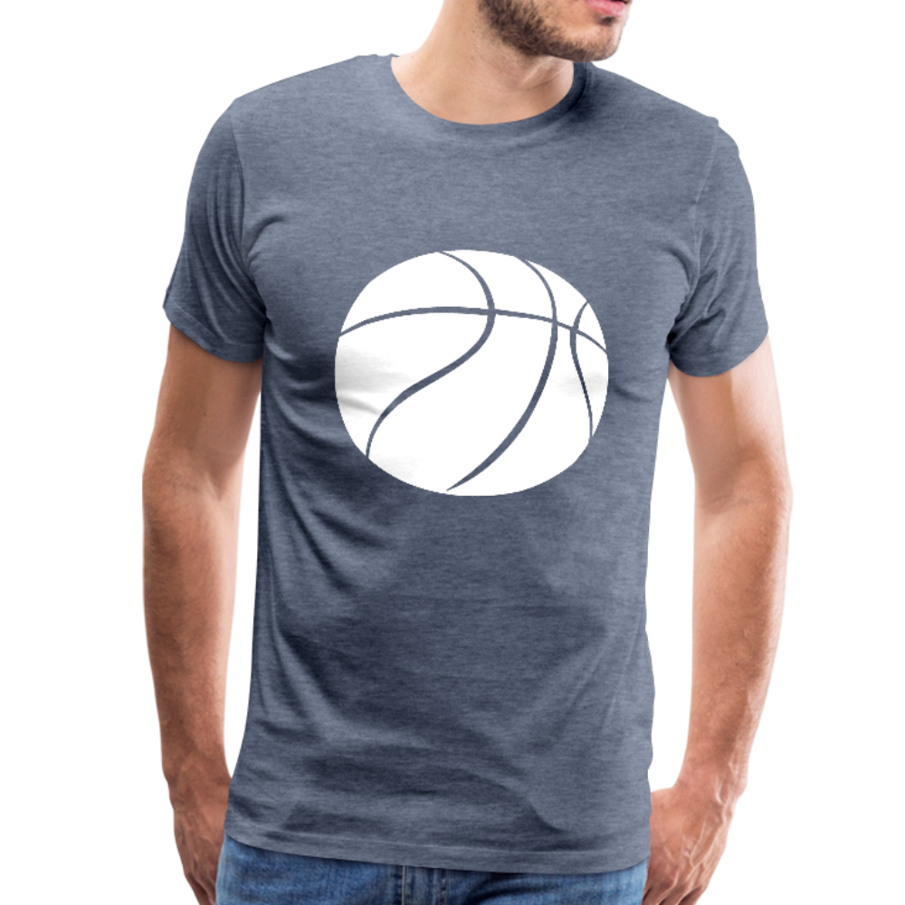 Basket Ball - heather blue