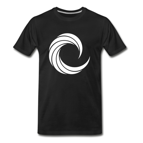 Black/White Surf Shirt - black