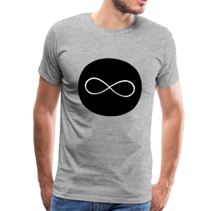 Infinity circle - heather gray