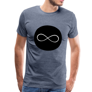 Infinity circle - heather blue